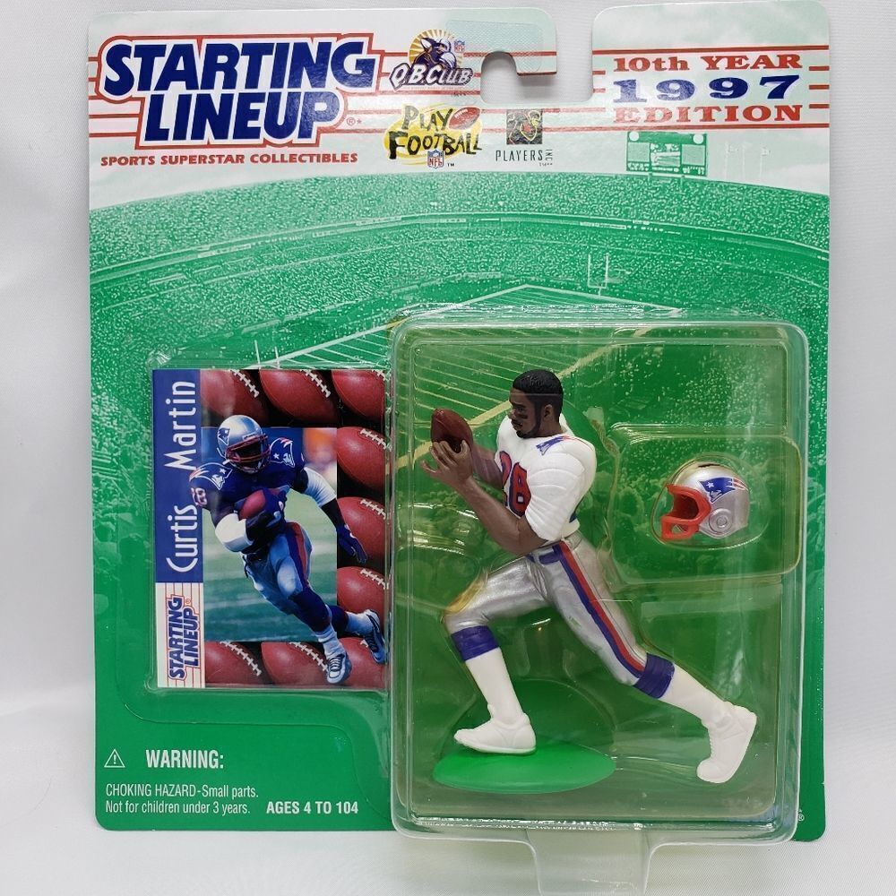 💜NIB Curtis Martin 1997 Edition Starting Lineup